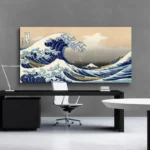 Great Wave of Kanagawa Japan Ukiyo-e Vintage Canvas Painting Art Posters and Prints Wall Picture for Living Room Wall Art Decor - Image 3