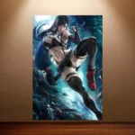 Final Fantasy Poster Tifa Lockhart Customizable Game Anime Poster Canvas Wall Painting Living Room Wall Decal Wall Art Stickers - Image 6