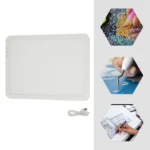 A3 Light Pad with 3 Color Modes & 6 Brightness Levels – Rechargeable LED Tracing Board for Art, Tattoo, Embroidery & Animation - Image 4