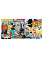 Art One Hundred Dollar Bills Canvas Paintings Modern Abstract Graffiti Money Poster Picture for Living Room Wall Decor Cuadros - Image 2