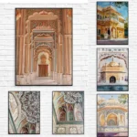Fantastical and Splendid Palace Series Theme Canvas Printing Fashion Populars Colors Mural Studio Home Decoration Painting Gifts