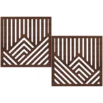 3D Wooden Mountain Wall Decor Craft Abstract Home Art nament Living Room Office Decoration Wood Wall Panel Figurines Miniatures - Image 2