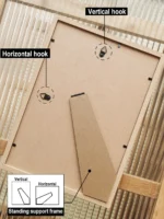 1Pc/3Pcs Wall Gallery Photo Frames15X20 20X25 A4 Pictures Frame for Table Top or Wall Mounting Frames Photo Commemorative Gift - Image 4