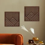 3D Wooden Mountain Wall Decor Craft Abstract Home Art nament Living Room Office Decoration Wood Wall Panel Figurines Miniatures - Image 5