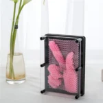 3d Sculpture Pin Shape Cloner Antistress Clone Fingerprint Needle Painting Fun Gesture Sculpture Diy Gesture Decoration - Image 4
